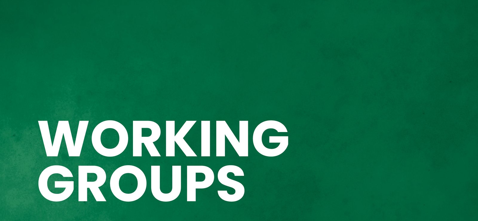 Working Groups