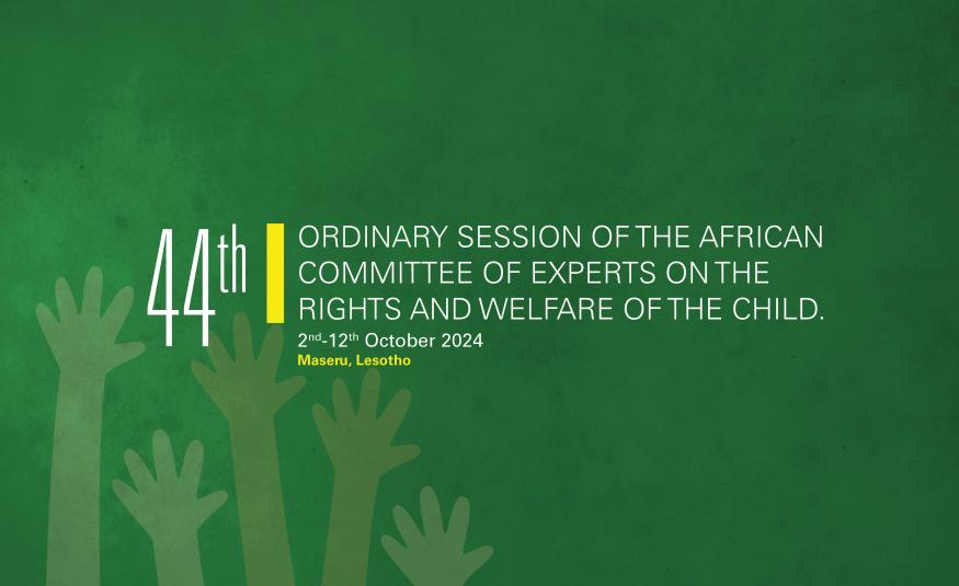 44th Ordinary Session of ACERWC