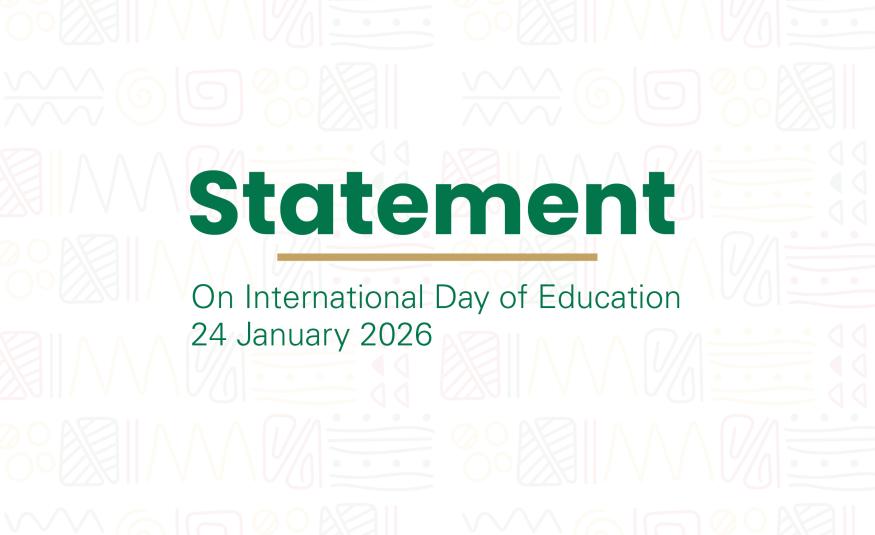Statement On International day of Education