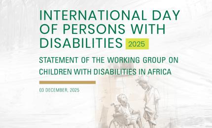 Statement of the ACERWC Working Group on Children with Disabilities_03 December 2025